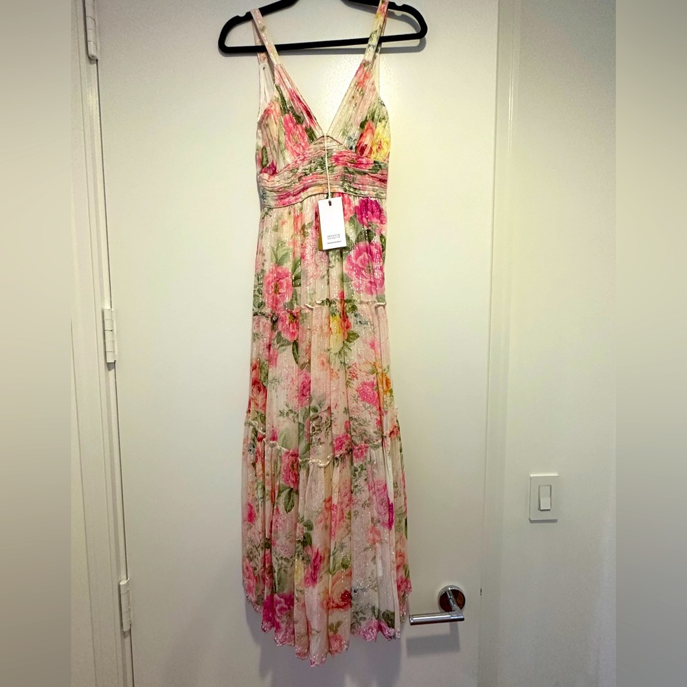 Hemant & Nandita Floral Maxi Dress (New with tags)